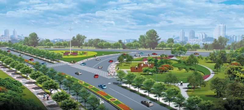 道路綠化景觀(guān)